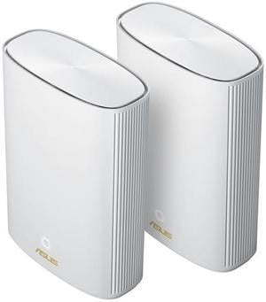 ASUS ZenWiFi AX Hybrid Powerline Mesh WiFi 6 System (XP4) - Whole Home Coverage up to 5,500 Sq.Ft. & 6+ Rooms for Thick Walls, AiMesh, Free Lifetime Security, Easy Setup, HomePlug AV2 MIMO Standard