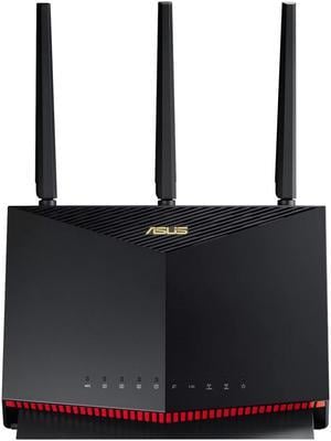 ASUS RT-AX86U Pro (AX5700) Dual Band WiFi 6 Extendable Gaming Router, 2.5G Port, Gaming Port, Mobile Game Mode, Port Forwarding, Subscription-Free Network Security, VPN, AiMesh Compatible