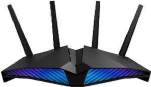 Manufacturer REFURBISHED - ASUS RT-AX82U AX5400 Dual-Band WiFi 6 Gaming Router, Game Acceleration, Mesh WiFi Support, Lifetime Free Internet Security, Dedicated Gaming Port, Mobile Game Boost
