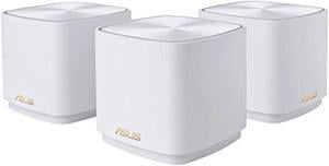 Manufacturer REFURBISHED- ASUS ZenWiFi AX1800 Dual-Band Mesh WiFi 6 System (XD4) - 3 Pack White