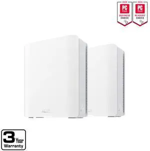 ASUS ZenWiFi BT10 Tri-band WiFi 7 Mesh, 18 Gbps, 6000 sq.ft (2pk), Dual 10G Ports, Security and Parental Controls Included, Smart Home Master SSIDs, 4G & 5G Mobile Tethering ASUS ZenWiFi BT10 Tri-band WiFi 7 Mesh, 18 Gbps, 6000 sq.ft (2pk), Dual 10G Ports, Security and Parental Controls Included, Smart Home Master SSIDs, 4G & 5G Mobile Tethering