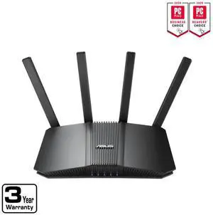 ASUS RT-BE82U Dual-band WiFi 7 (802.11be) Smart AiMesh Extendable Router, 6500 Mbps, Five 2.5GbE ports, 4096-QAM, Up to 3 SSIDs for IoT Devices, TAA Compliant ASUS RT-BE82U Dual-band WiFi 7 (802.11be) Smart AiMesh Extendable Router, 6500 Mbps, Five 2.5GbE ports, 4096-QAM, Up to 3 SSIDs for IoT Devices, TAA Compliant