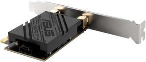 ASUS BE6500 Tri Band PCI-E WiFi 7 (802.11be), Bluetooth 5.4, WPA3 network security, OFDMA and MU-MIMO, Multi-link Operation