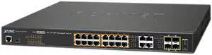 Planet GS-4210-16UP4C 16-Port 10/100/1000T Ultra PoE + 4-Port Gigabit TP / SFP Combo Managed Switch