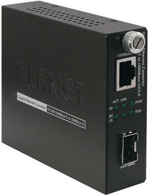 Planet GST-805A 10/100/1000Base-T to 1000Base-LX/SX(mini-GBIC, SFP) Smart Media Converter-distance depends on SFP module