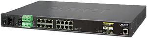 Planet IGS-5225-16T4S Industrial L2+ 16-Port 10/100/1000T + 4-Port 100/1000X SFP Managed Ethernet Switch (-40 - 75 degrees C)