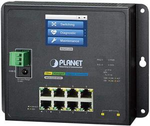 PLANET WGS-5225-8T2SV Industrial L2+ 8-Port 10/100/1000T + 2-Port 100/1000X SFP Wall-mount Managed Switch with LCD Touch Screen PLANET WGS-5225-8T2SV Industrial L2+ 8-Port 10/100/1000T + 2-Port 100/1000X SFP Wall-mount Managed Switch with LCD Touch Screen