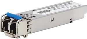 Tripp Lite N286-01GLCLHSMD Cisco-Compatible GLC-LH-SMD SFP Transceiver - 10/100/1000Base-LX/LH, DDM, Singlemode LC, 1310 nm