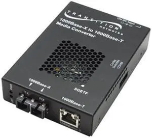 TRANSITION SGETF1039-110-NA Gigabit Ethernet Media Converter