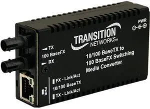 Transition Networks Mini M/E-PSW-FX-02 Media Converter