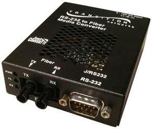 Transition Networks Just Convert-IT RS232 Copper to Fiber Stand-Alone Media Converter