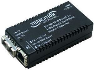 Transition Networks M/GE-PSW-SX-01 Gigabit Ethernet Media Converter