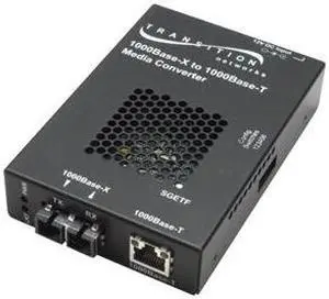 Transition Networks SGETF1039-110 Gigabit Ethernet Media Converter