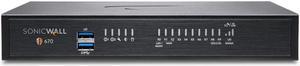 SonicWall TZ670 Network Security Appliance and 1YR TotalSecure Advanced Edition (02-SSC-5675)