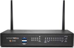 SonicWall TZ470 Essential Edition Security Appliance with 1 year TotalSecure (02-SSC-6792)