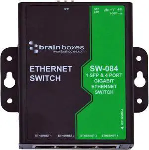 1 SFP & 4 PORT GIGABIT ETHERNET SWITCH SW-084