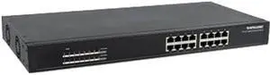 Intellinet 560993 16-Port Gigabit Ethernet PoE+ Switch