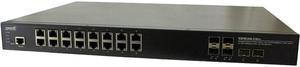 Transition Networks Managed Hardened Gigabit Ethernet PoE+ Rack Mountable Switch