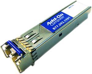 AddOn Cisco GLC-ZX-SM Compatible 1000Base-ZX SFP Transceiver (SMF, 1550nm, 80km, LC)