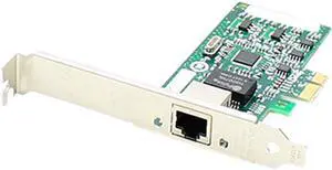 AddOn HP FH969AA Comparable 10/100/1000Mbs Single Open RJ-45 Port 100m PCIe x4 Network Interface Card