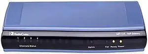 AudioCodes MP114/4S/SIP/D Mediapack 114 Analog VoIP Gateway