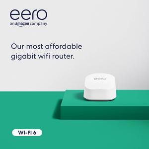 Certified Refurbished  Eero 6+ mesh Wi-Fi router