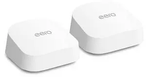 EERO 7, Dual-Band mesh Wi-Fi 7 Router, Pack of 2