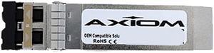 Axiom SFP+ Transceiver Modules are certified 100% compliant in all OEM applications. They are pre-configured with an application specific code to meet the requirement set forth by the router and switc