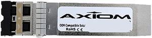 Axiom SFP+ Transceiver Modules are certified 100% compliant in all OEM applications. They are pre-configured with an application specific code to meet the requirement set forth by the router and switc