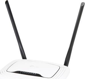 TP-Link N300 Wireless Extender, Wi-Fi Router (TL-WR841N) - 2 x 5dBi High Power Antennas, Supports Access Point, WISP, Up to 300Mbps
