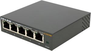 TP-Link 5 Port Gigabit Switch | Easy Smart Managed | Plug & Play | Desktop/Wall-Mount | Sturdy Metal w/ Shielded Ports | Support QoS, Vlan, IGMP and Link Aggregation (TL-SG105E)