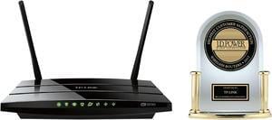 TP-LINK Archer C5 AC1200 Dual Band Wireless AC Gigabit Router, 2.4 GHz 300 Mbps+5 GHz 867 Mbps, 2 USB Ports, IPv6, Guest Network