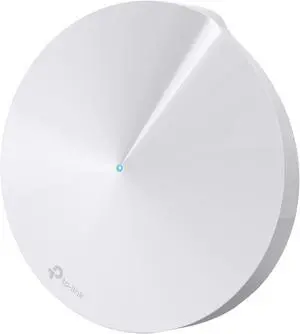 TP-Link Deco M5 1-Pack AC1300 Whole Home Mesh Wi-Fi System, Up to 1,500 sq. ft. Coverage, Works with Alexa and IFTTT, HomeCare (Deco M5 Single Pack)