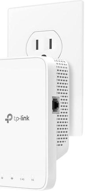 TP-Link AC1200 WiFi Range Extender (RE330), Covers Up to 1500 Sq.ft and 25 Devices, Dual Band Wireless Signal Booster, Internet Repeater, 1 Ethernet Port