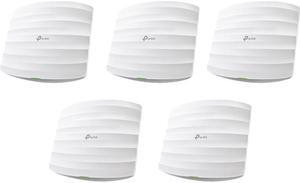 TP-Link EAP245 V3 (5-Pack) | Omada AC1750 Gigabit Wireless Access Point | Business WiFi Solution w/Mesh Support, Seamless Roaming & MU-MIMO | PoE Powered | SDN Integrated | Cloud Access & Omada App