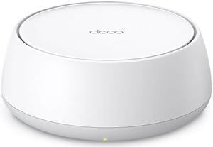TP-Link Dual-Band Deco BE25(1-pack) BE5000 Wi-Fi 7 Mesh Wi-Fi System | 4-Stream 5 Gbps | 240 Mhz Channels | Covers up to 2,600 Sq.Ft | 2× 2.5G Ports Wired Backhaul | VPN,MLO, AI-Roaming, HomeShield