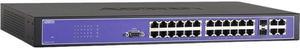 Adtran NetVanta 1000 Series 1700595G1 CLI HTTP Syslog SNMP v3 n-Command IEEE 802.1p QoS IEEE 802.1Q VLAN Web-based Management  NetVanta 1234 PoE 24-Port Layer 2 Ethernet Switch