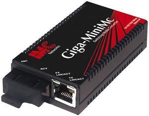 IMC Networks 856-10730 Giga-MiniMc 10/100/1000 Mbps Gigabit Fiber Converter