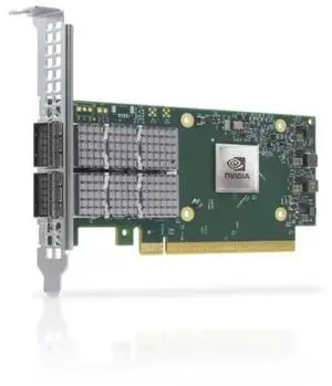 NVIDIA ConnectX-6 Dx Ethernet SmartNIC - PCI Express 4.0 x16 - 100 Gbit/s Data Transfer Rate - 2 Port(s) - Optical Fiber - 100GBase-X - QSFP56 - Plug-in Card | MCX623106AN-CDAT