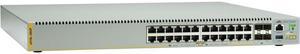 Allied Telesis x510 Series AT-X510L-28GP-50 Managed 24-port 10/100/1000T PoE+ Switch with 4 SFP+ Ports and a Fixed PSU