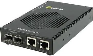 Perle S-1110DP-DSFP Media Converter