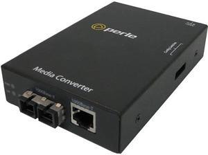Perle S-1000-S2SC10 Gigabit Ethernet Stand-Alone Media Converter