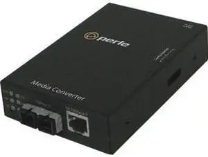 Perle S-110-M2SC2 Fast Ethernet Stand-Alone Media and Rate Converter.
