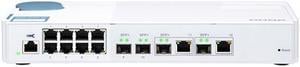 Qnap QSW-M408-2C-US Web Managed Entry-level 10GbE Layer 2 Web Managed Switch for SMB Network Deployment