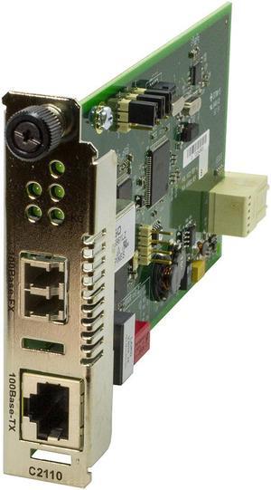 Transition Networks Fast Ethernet Media Converter 100BASE-TX to 100BASE-FX