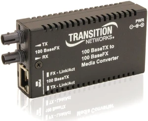 Transition Networks Mini Fast Ethernet Media Converter Transition Networks Mini Fast Ethernet Media Converter