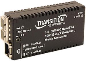 Transition Networks Mini Gigabit Ethernet Media Converter