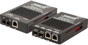 Transition Networks 10/100/1000 Ethernet Media Converter Stand-Alone