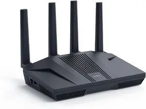 GL.iNet GL-MT6000 Flint 2 Wi-Fi 6 Gaming Router Dual 2.5G Ports | 8-stream Wi-Fi6 at 6 Gbps, dual 2.5G multi-gig ports, Up to 1148 Mbps and 4804 Mbps, pre-installed OpenWrt, OpenVPN WireGuard GL.iNet GL-MT6000 Flint 2 Wi-Fi 6 Gaming Router Dual 2.5G Ports | 8-stream Wi-Fi6 at 6 Gbps, dual 2.5G multi-gig ports, Up to 1148 Mbps and 4804 Mbps, pre-installed OpenWrt, OpenVPN WireGuard
