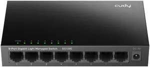 Cudy 8-Port Gigabit Light Managed Switch GS108E